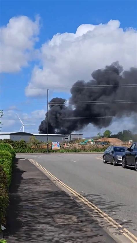 Live: Huge fire breaks out at Evri depot in Avonmouth